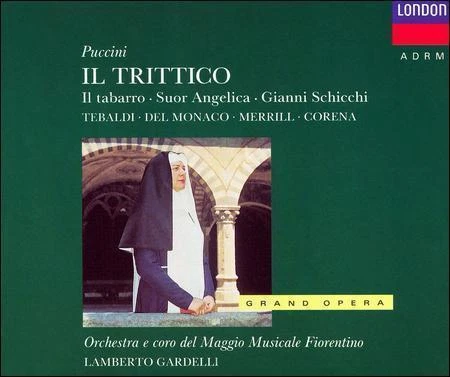 その他 Il Trittico: Tebaldi / Del Monaco / Merrill / Gardelli / Ommf [CD] PUCCINI Il Trittico / Tebaldi, del Monaco,Gardelli | Decca
