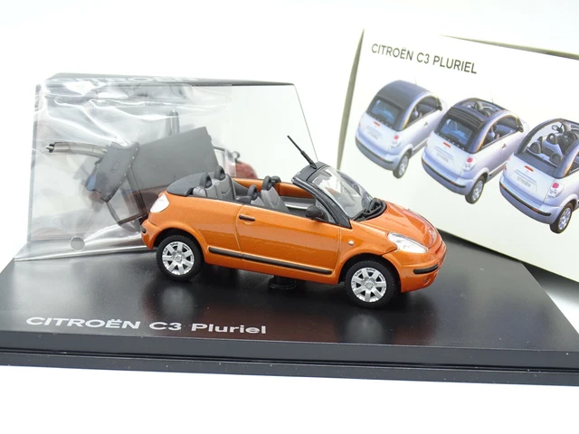 Norev 1/43 - Citroen C3 Pluriel Orange