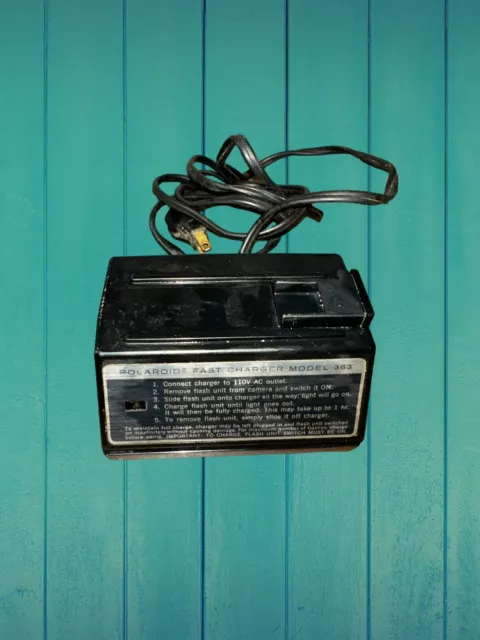 Vintage Polaroid Model 363 Fast Charger