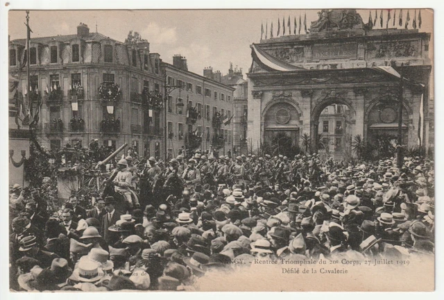 NANCY - CPA 54 - Vie Militaire - Rentrée du 20eme Corps d' Armée Juillet 1919 17
