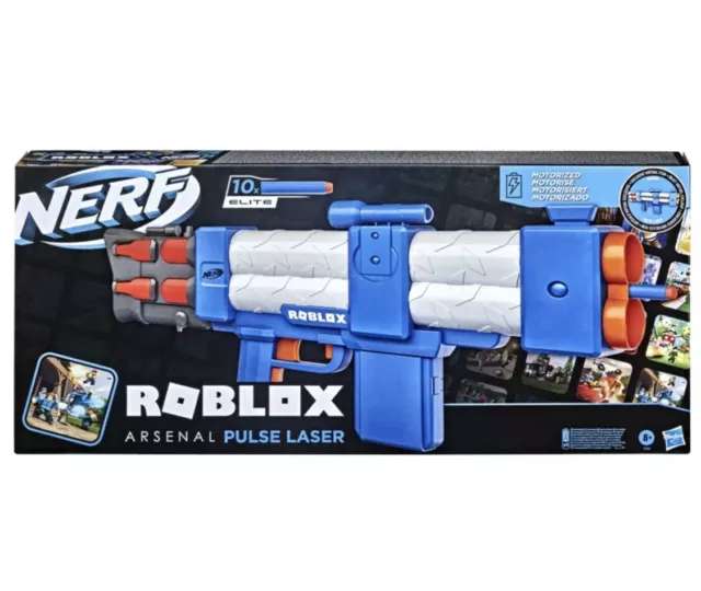 Nerf Roblox MM2 Dartbringer Plastic Gun 3 Dart Internal Clip GUN