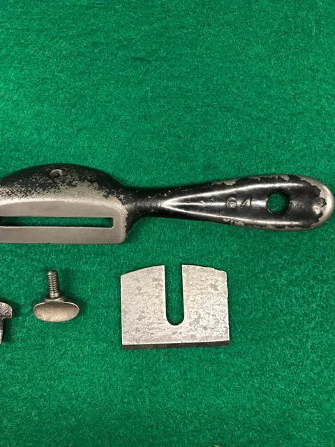 Vintage  STANLEY "SW" Sweetheart No. 64 Light Weight Spoke Shave / Draw Shave 11