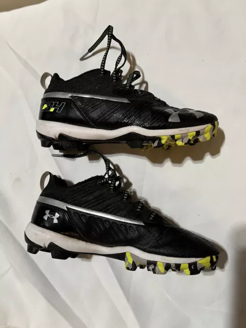 Under Armour Bryce Harper Youth Baseball Shoes Cleats Size 6Y