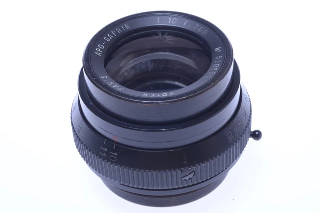 Objectif d'agrandisseur BOYER SAPHIR-B 100mm f/4.5
