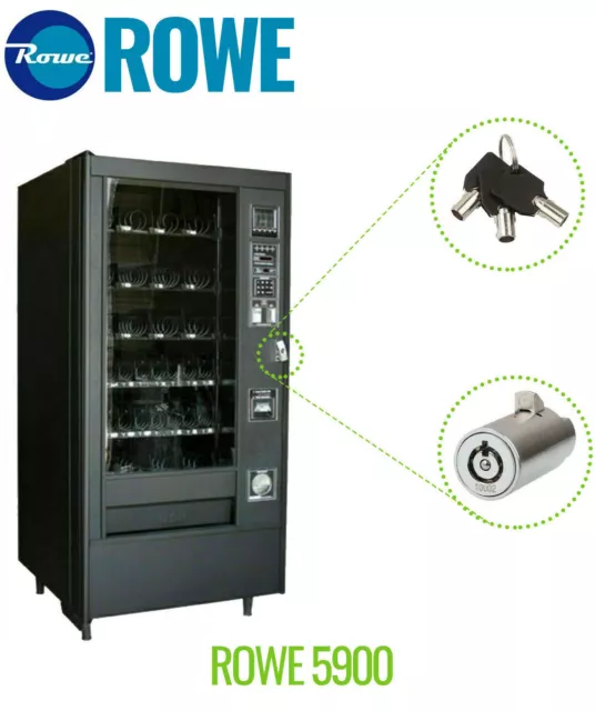 Rowe 5900 Snack Vending Machine - High Security Lock