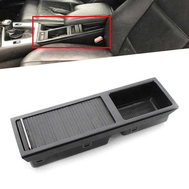 Vordere Mittelkonsole Aufbewahrung Trinkbecherhalter für BMW E46 3er