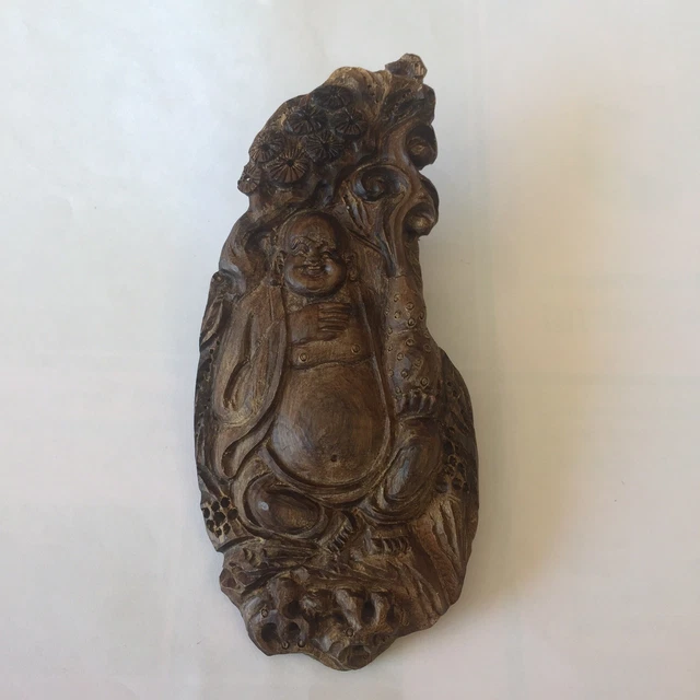 Chinese Antique Hainan Qinan Agarwood Chen Xiang Buddha Pendant 海南奇南沉水沉香观音吊坠
