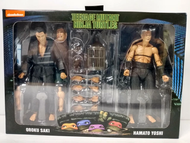 Neca Teenage Mutant Ninja Turtles Oroku Saki Hamato Yoshi Shredder Figure