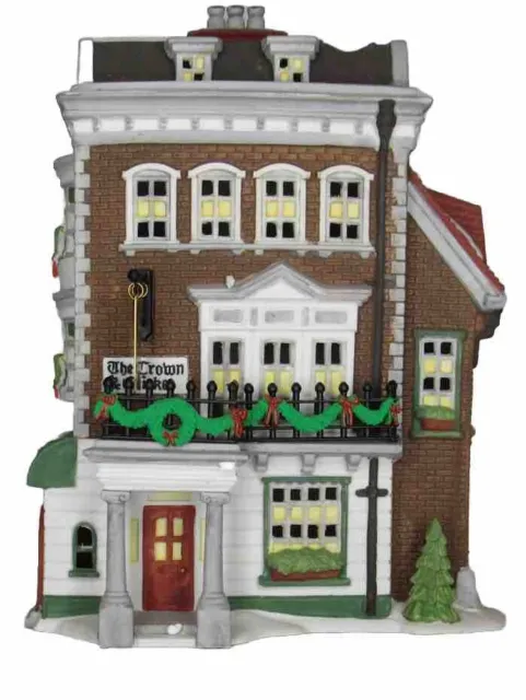 Dept 56 Dickens’ Village Series “The Crown And Cricket Inn" 1992