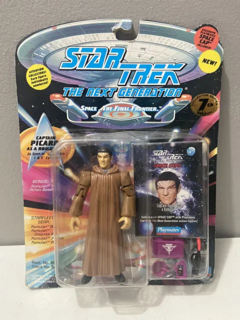 Star Trek Next Generation Captain Picard As a Romulan Action Figure 1994