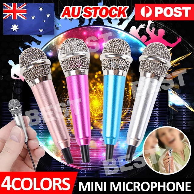 Microphone 3.5Mm Mini Opulent Phone Condenser Karaoke Mic For Iphone Android