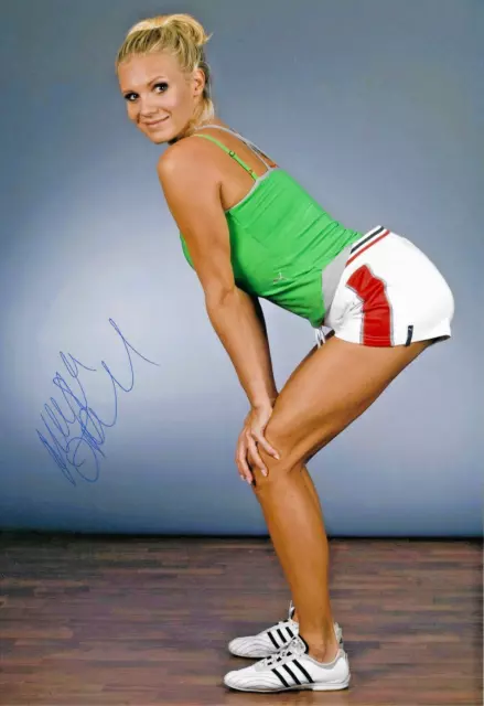Magdalena Brzeska, Foto 20x30 cm mit Autogramm , original handsigniert