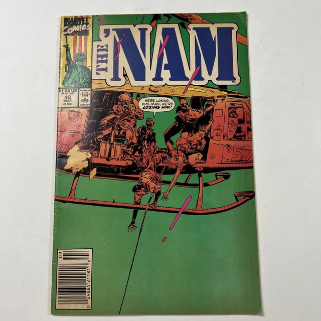Nam, The #42 (Newsstand) VF; Marvel | Vietnam War comic - we combine shipping