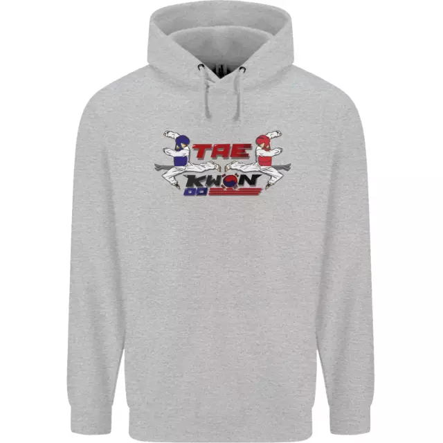 Taekwondo Fighter Mixed Martial Arts MMA Mens 80% Cotton Hoodie
