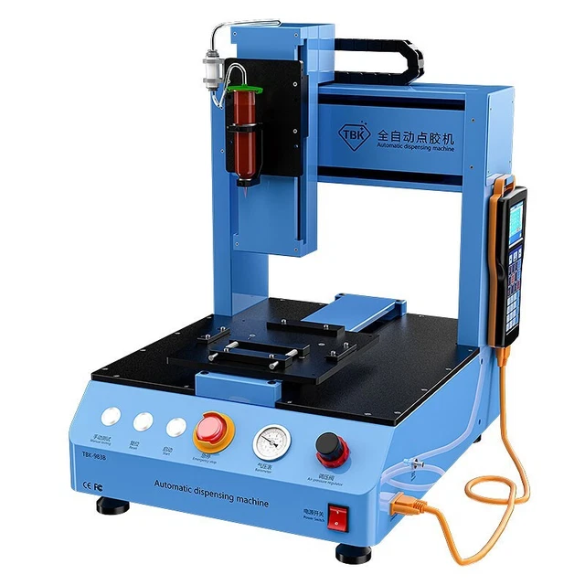 TBK-983B Distributore di colla Macchina Distributore Automatico Colla Saldatrice Adesiva UV