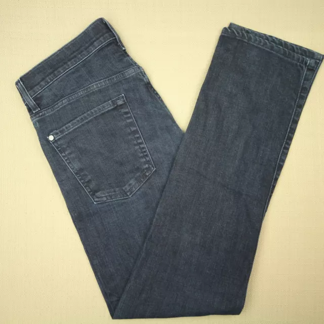 7 For All Mankind Luxe Performance Slimmy Slim Straight Jeans Men's Size 30 Dark 3