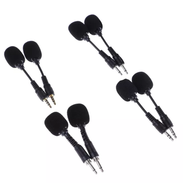 Mobile phone Mini 3.5mm Interface Flexible Microphone Stereo For iPhoneAndro'DO