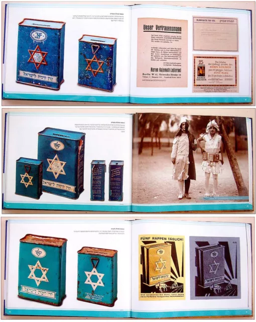 Judaica KKL-JNF Tzedakah TIN BLUE BOX Catalogue JEWISH BOOK Hebrew ISRAEL Photos 2