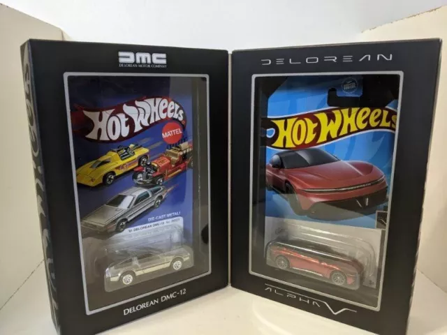 Hot Wheels - DeLorean - DMC - Alpha 5 - Mattel Creations