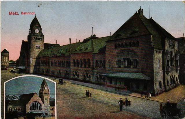 CPA AK METZ Bahnhof (455004)