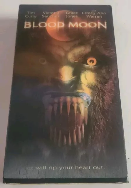 Blood Moon Vhs Horror Tim Curry Grace Jones 2002 Oop Htf Rare $9.99 ...