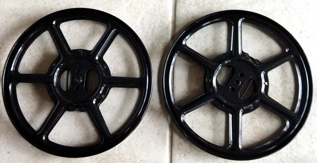 2 bobines pour films 9,5mm