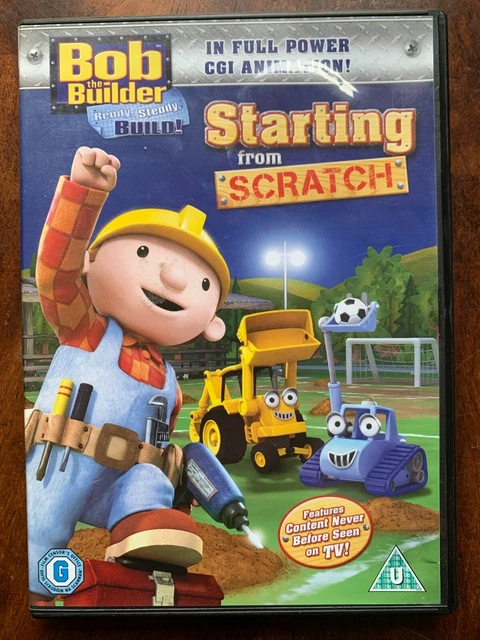 BOB THE BUILDER Starting from Scratch DVD Pre-School Children Kids TV ...