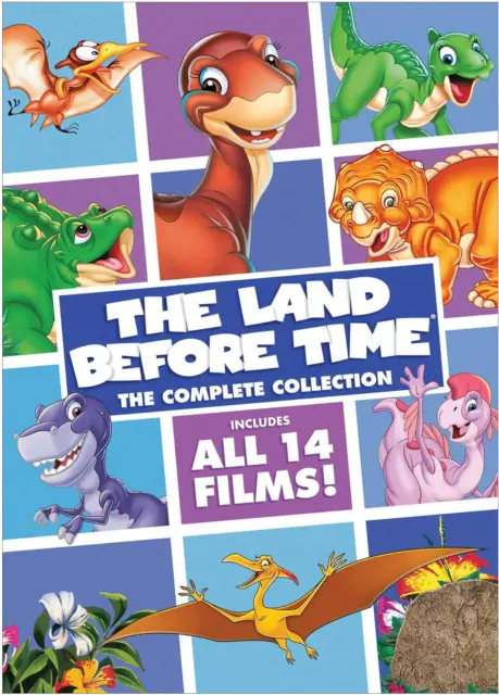 Land before Time: the Complete Collection DVD Kids Movies 14 amazing adventures