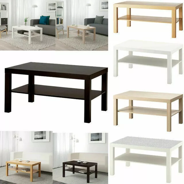 IKEA LACK Coffee table durable & easy to care for Environment friendly 90x55cm