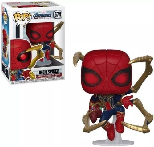 Funko Pop Marvel Avengers Endgame Iron Spider Nano Gauntlet #574 Figure NIB