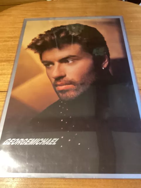 George Michael  Poster 1990 Vintage 36x24