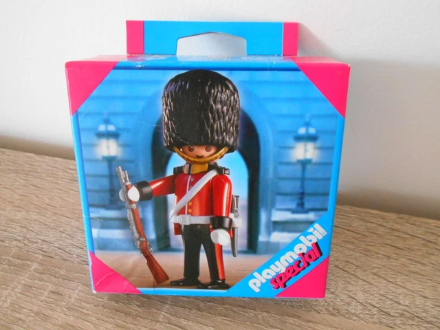 Playmobil Vintage 3378 - Set Médiéval Chevalier Et Garde De Nuit (1977) - Complet
