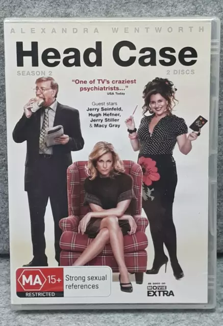 NEW: HEAD CASE Season 2 Comedy Drama TV Series DVD Region 4 NTSC Free Fast Post