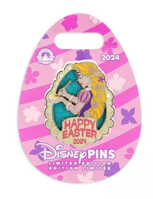 Disney Tangled Rapunzel Happy Easter 2024 Pin LE 1700 Limited Edition