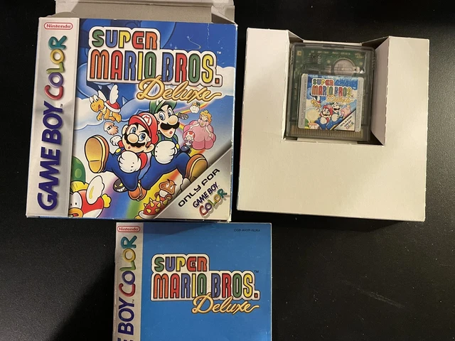 JEU GAMEBOY COLOR Super Mario Deluxe CIB OVP EUR 55,00 - PicClick FR