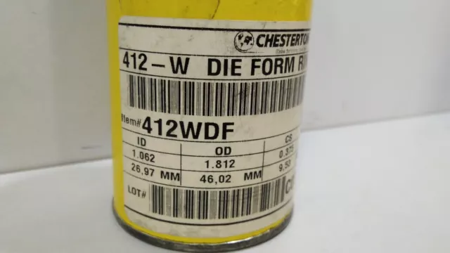 Chesterton  412Wdf 412-W Die Form Ring Blacmer 323376 Packing Set 4Pcs In Box