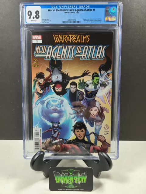 War Of The Realms: New Agents Of Atlas #1 Cgc 9.8 1St Luna Snow Aero Crescent