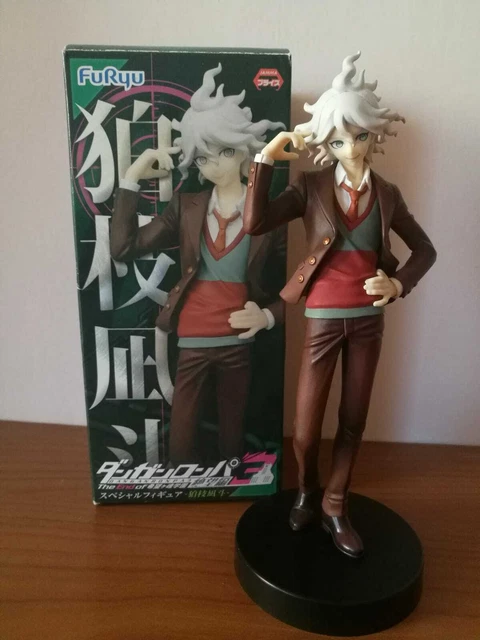 Figura De Acción Nagito Komaeda De 10 Cm Con Articulaciones Móviles Y Accesorios Intercambiables – Modelo De PVC Para Decoración, Estantería O Vitrina, Regalo Para Fans Del Anime Danganronpa