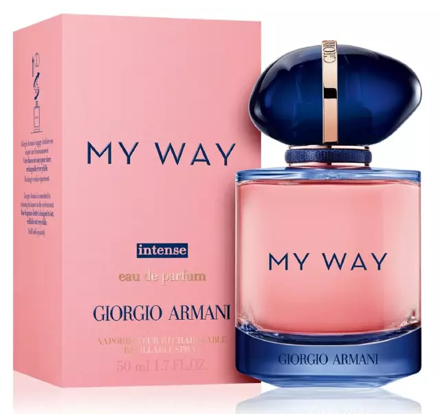 Armani MY WAY INTENSE 50 ml Eau de Parfum Spray Neu & Ovp 50ml Damen-EdP