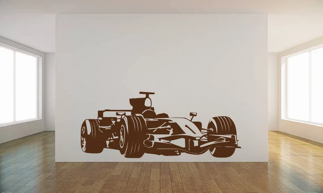 FORMULA 1 RACING Car F1 Motor Sport Vinyl Home Decor Wall Decal Sticker ...