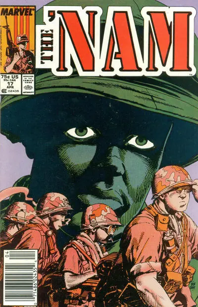 Nam, The #17 (Newsstand) FN; Marvel | Vietnam War comic - we combine shipping