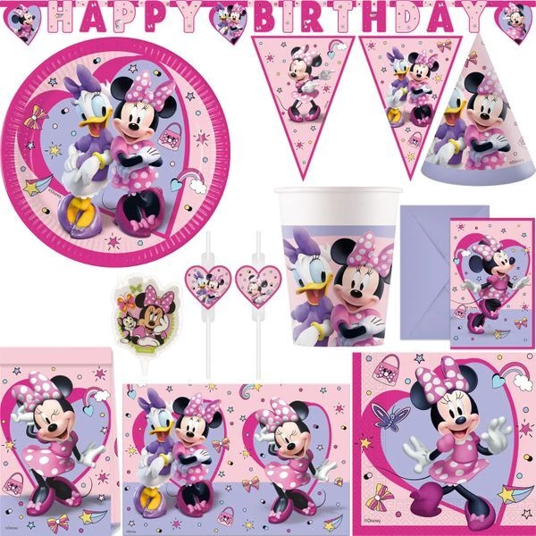 Mini Mouse Deco MINNIE MOUSE DAISY Anniversaire D'Enfant Kit Déco Fête Décoration ...