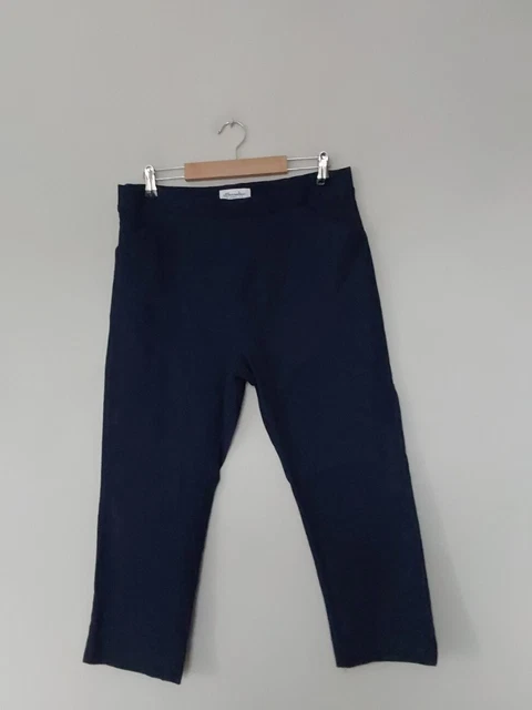 EMELIA BENGALINE CROPPED Trousers Size S In Coral 2.00 PicClick UK