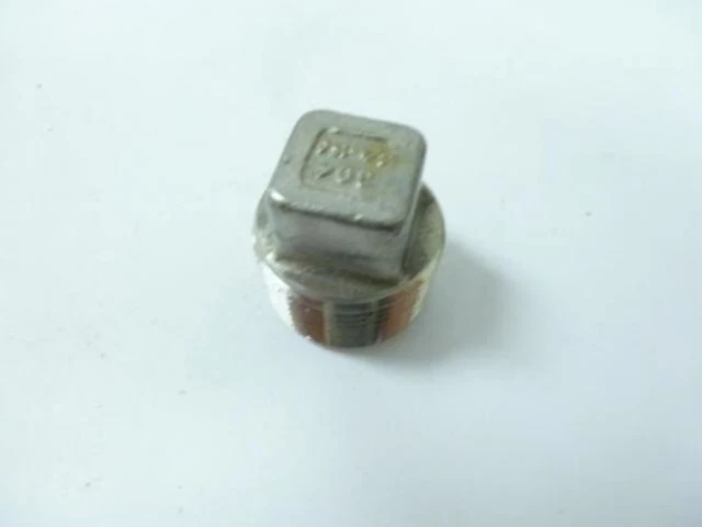 198809 New-No Box; MFG- MDL-Unkn88977 Sqaure Pipe Plug; 3/4" NPT; Stainless Stee
