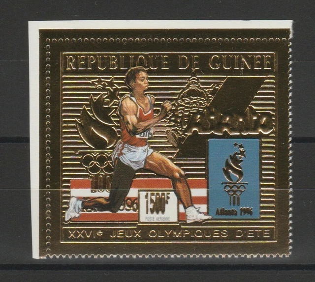 1996 FRANC DE Guinee Jeux Olympiques De Atlanta Athlétisme 1 Val Or
