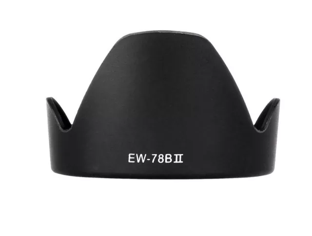 EW-78BII EW78B II camera Lens Hood for Canon EF 28-135mm IS USM lens - UK SELLER