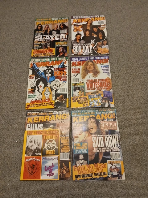 KERRANG! MAGAZINE ISSUE 1219 July 19 2008 INCLUDING MAIDEN HEAVEN