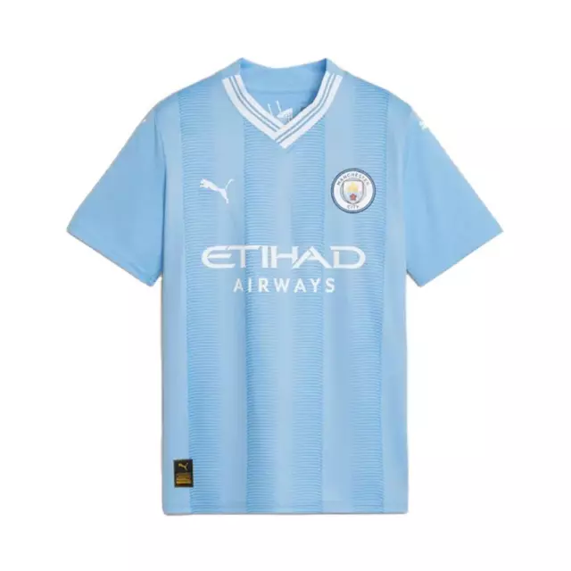 PUMA Juniors Manchester City Home Shirt 2023/24