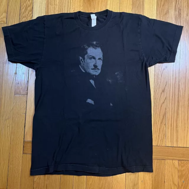 Vincent Price SIZE LARGE Graphic T Shirt TEE Tultex 202 Horror Movie Cinema