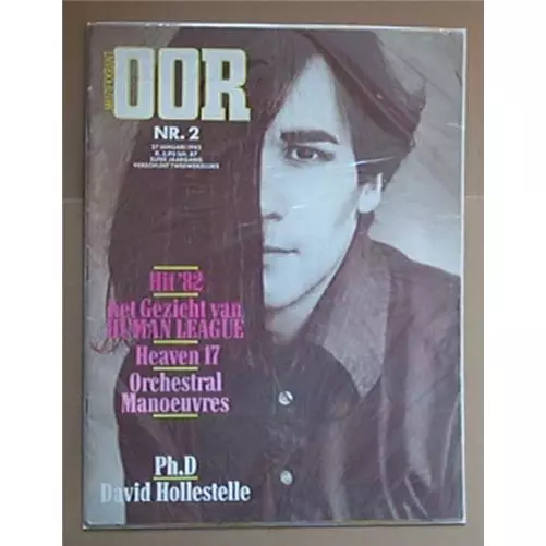 Human League Muziekkrant Oor Magazine 27 January 1982 - Phil Oakey Colour Cover